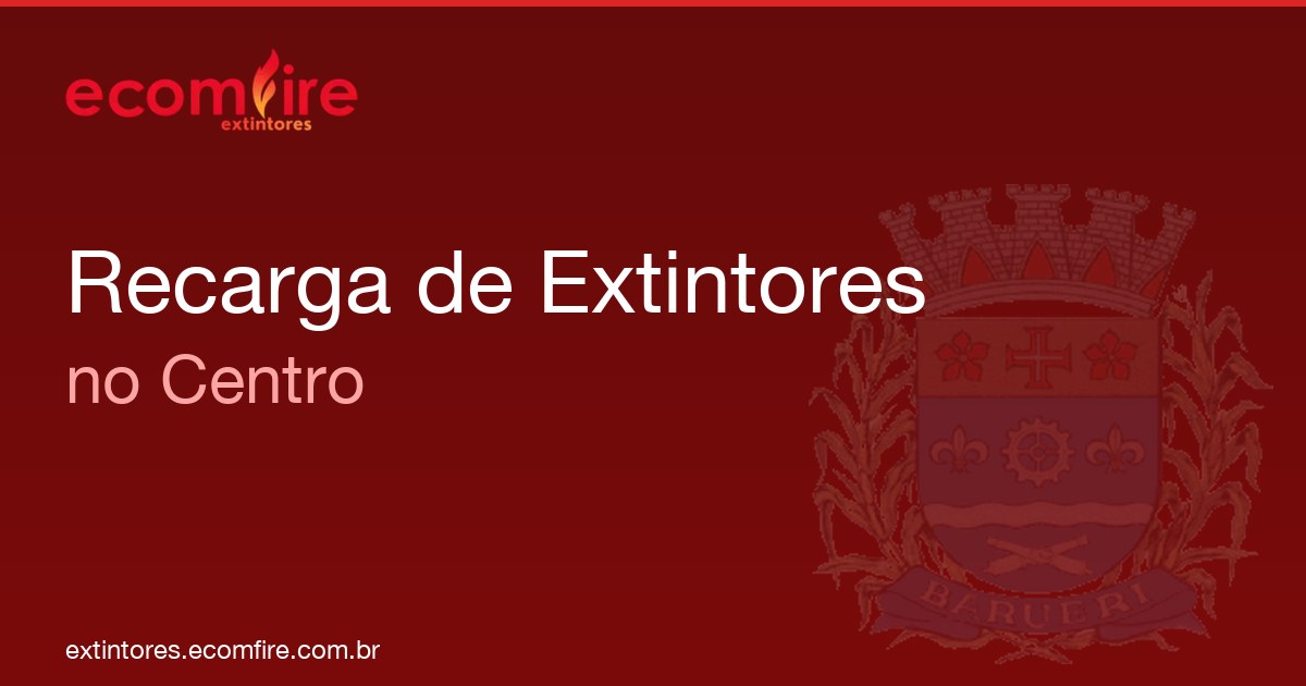 Recarga de extintores Centro
