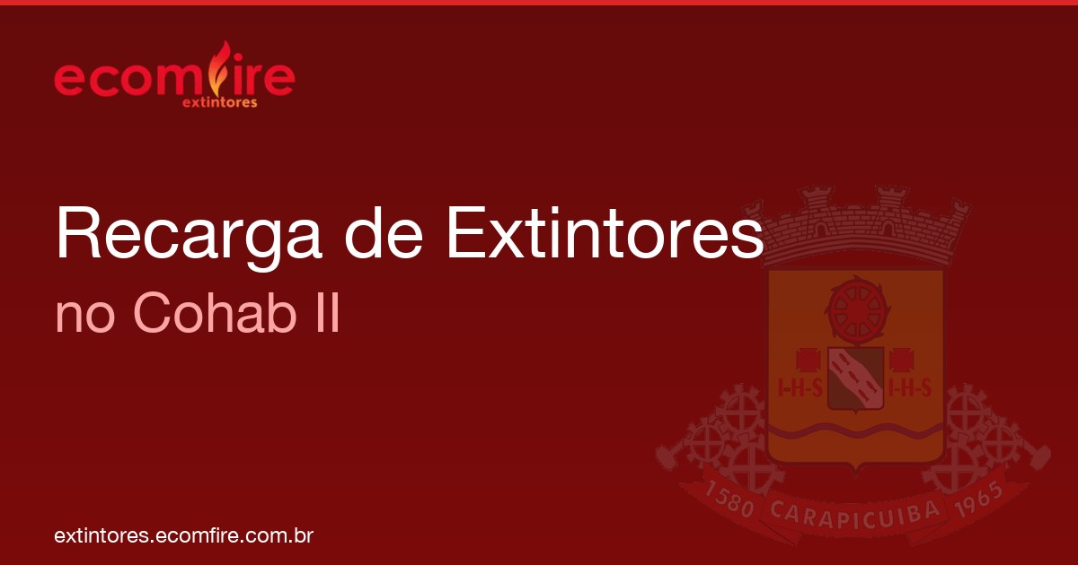 Recarga de extintores Cohab II