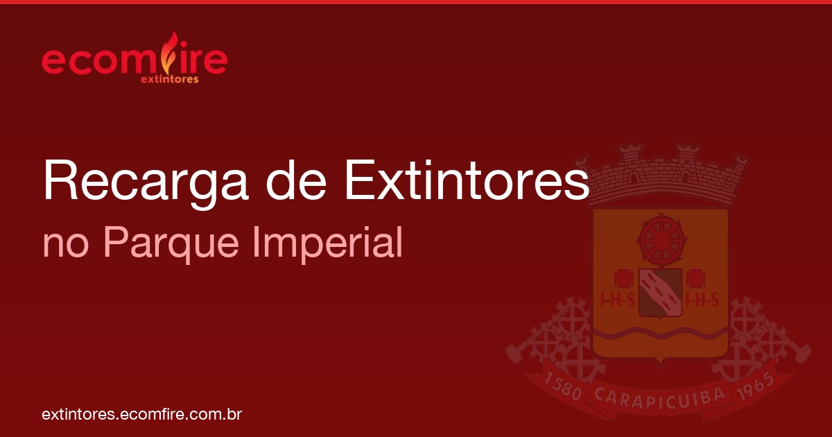 Recarga de extintores Parque Imperial