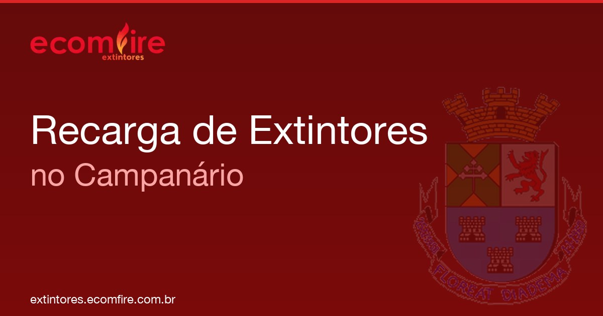 Recarga de extintores Campanário