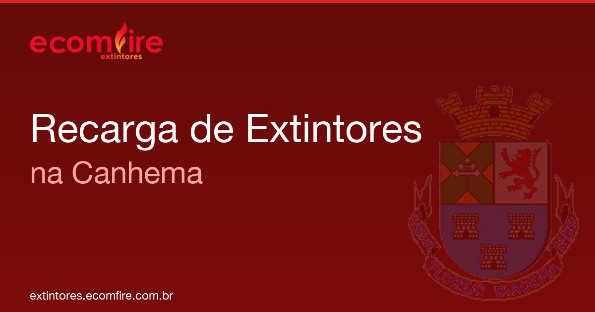 Recarga de extintores Canhema