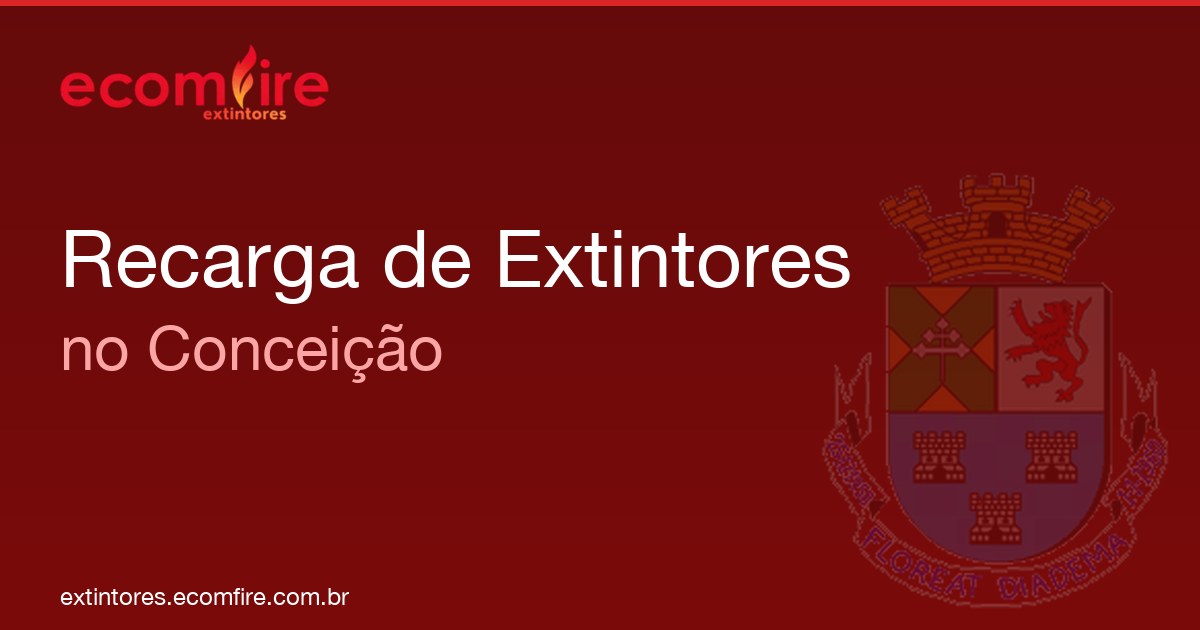 Recarga de extintores Conceição