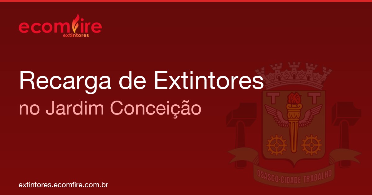 Recarga de extintores Jardim Conceição