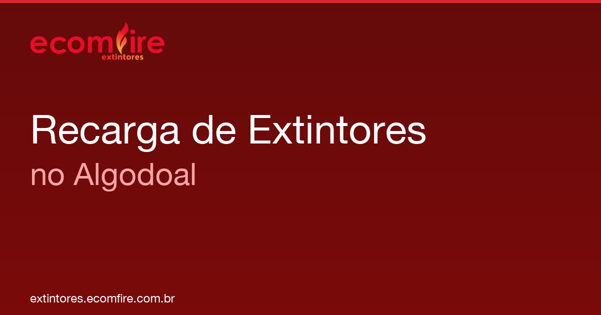 Recarga de extintores Algodoal