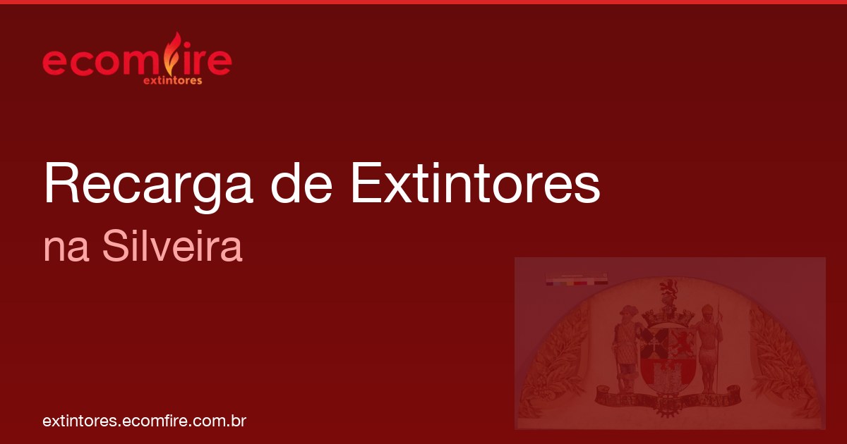 Recarga de extintores Silveira