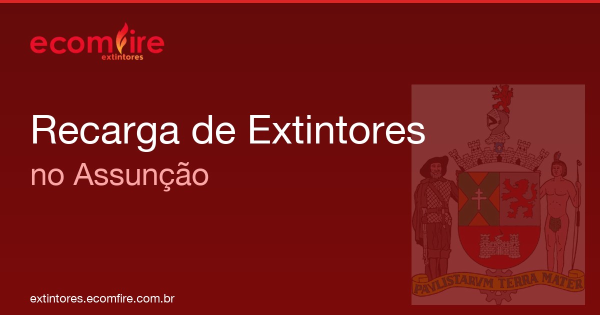 Recarga de extintores Assunção