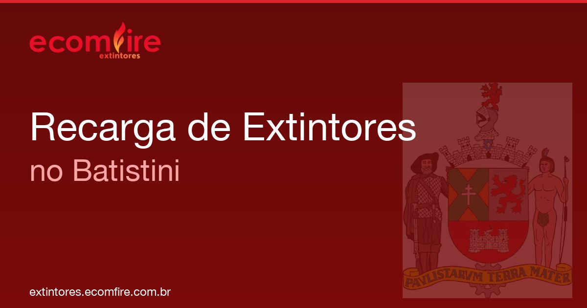 Recarga de extintores Batistini