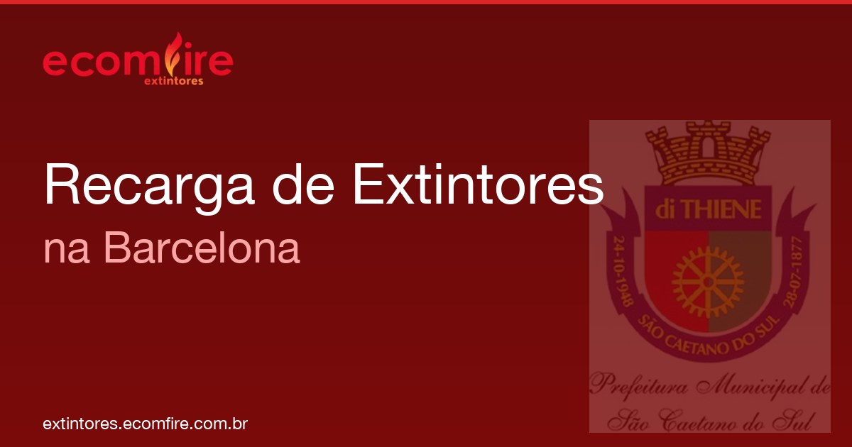 Recarga de extintores Barcelona