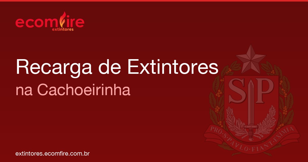 Recarga de extintores Cachoeirinha