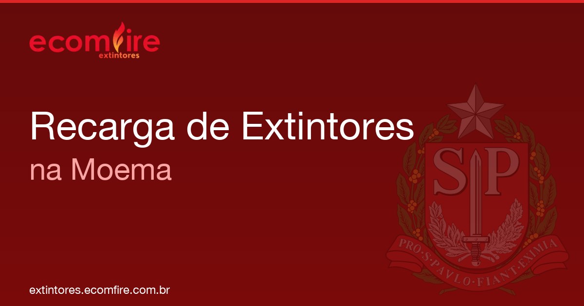 Recarga de extintores Moema