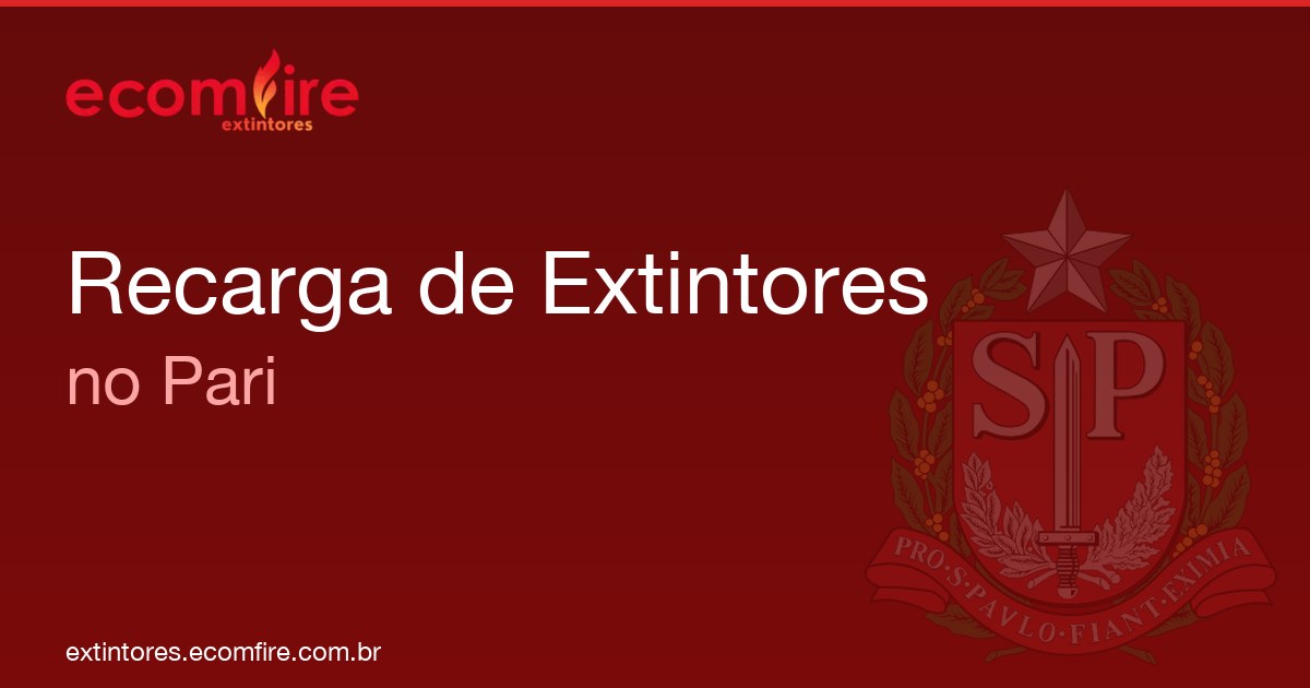 Recarga de extintores Pari