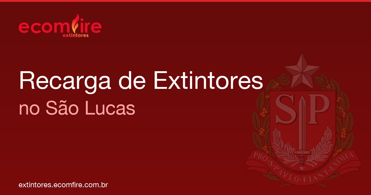 Recarga de extintores São Lucas