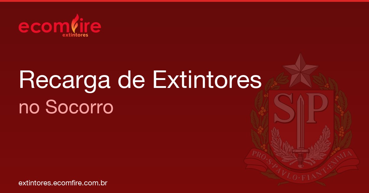 Recarga de extintores Socorro